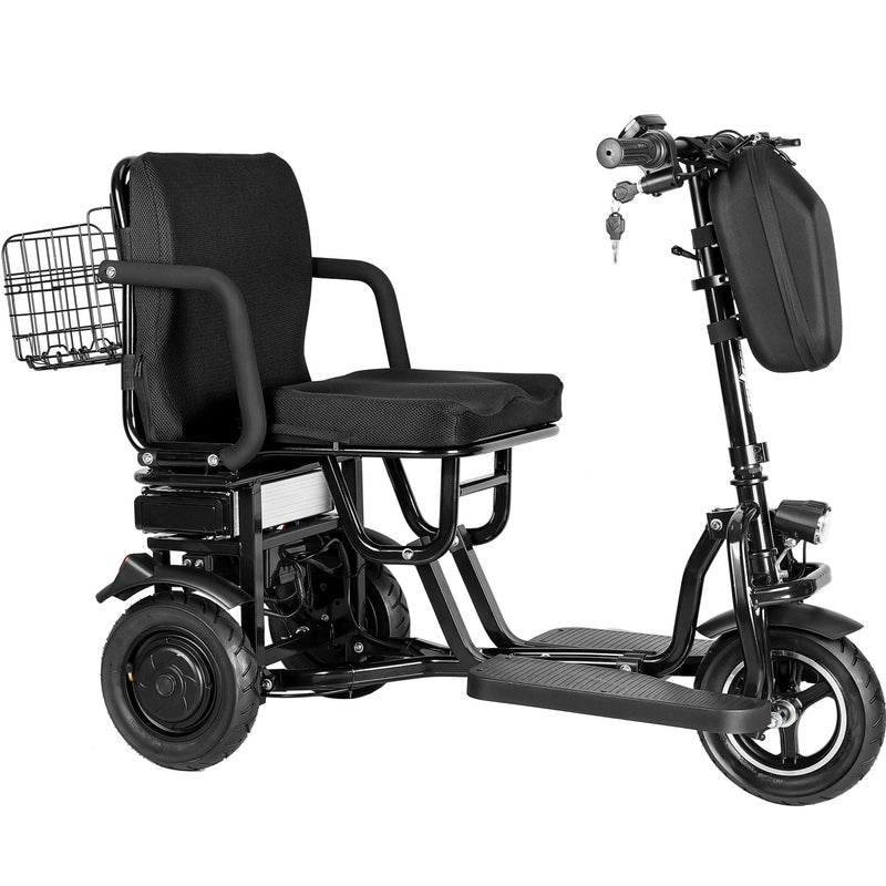 mototec folding mobility electric trike 48v 700w dual motor lithium black mototec folding mobility electric trike 48v 700w dual motor lithium black