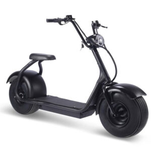 mototec fat tire 60v 18ah 2000w lithium electric scooter black