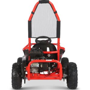 mototec mud kids gas powered 98cc go kart
