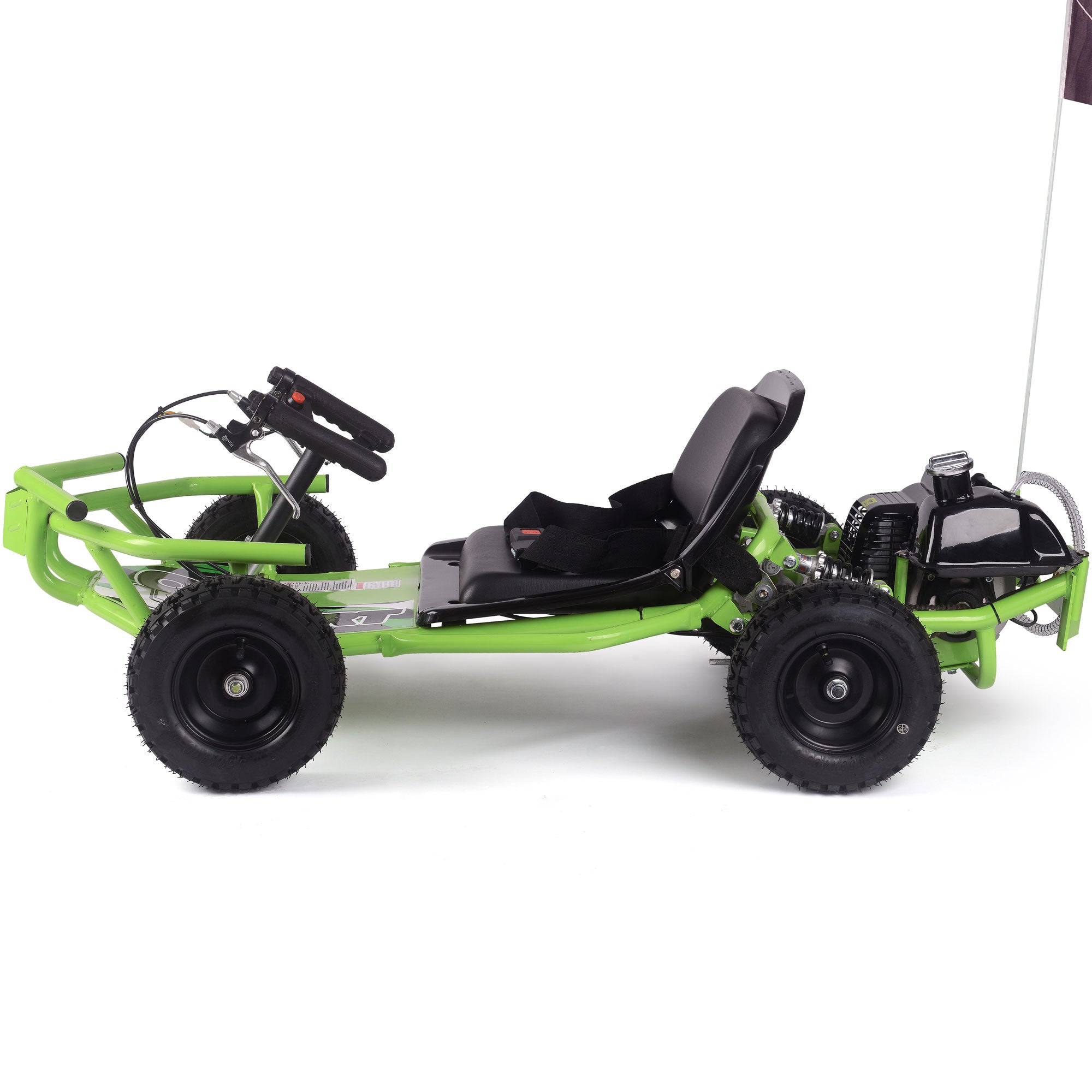 mototec sandman kids gas powered 52cc go kart