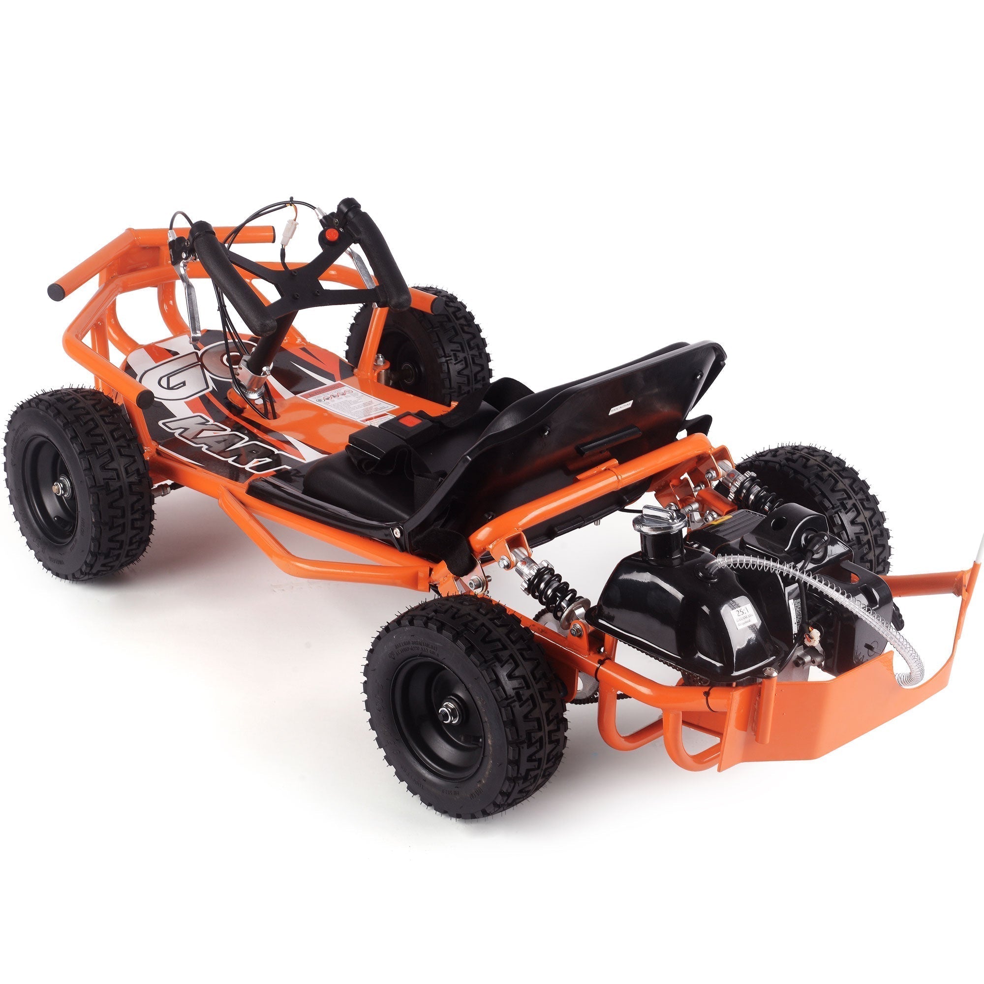 mototec sandman kids gas powered 52cc go kart