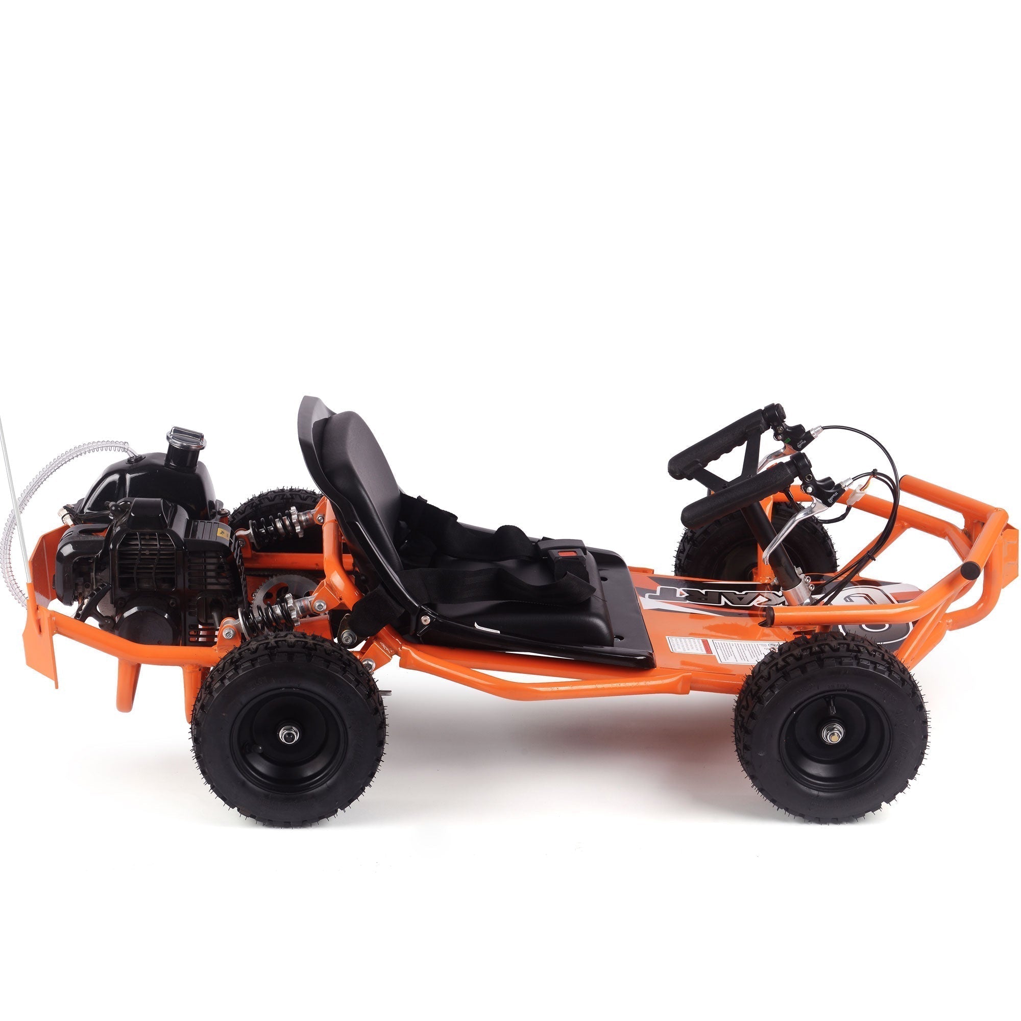 mototec sandman kids gas powered 52cc go kart