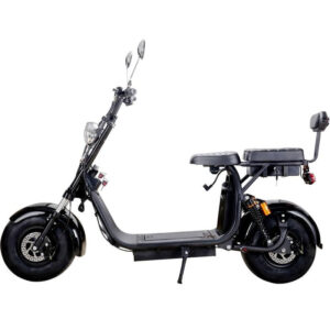 mototec knockout 60v 2000w lithium electric scooter black