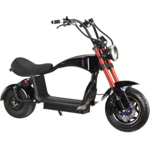 mototec mini lowboy 48v 800w lithium scooter black