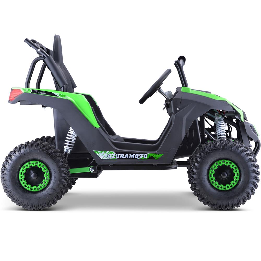 mototec raider 48v 1200w full suspension kids utv