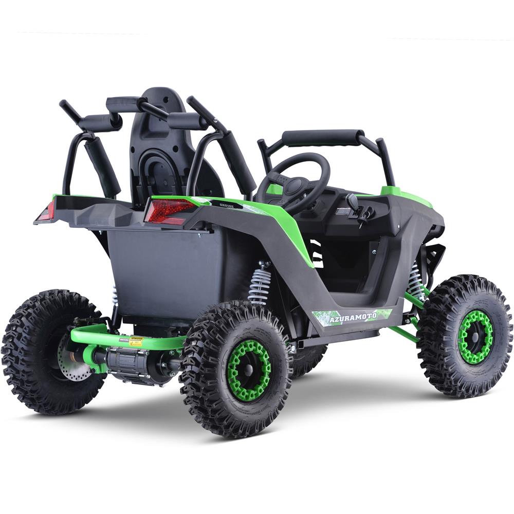 mototec raider 48v 1200w full suspension kids utv