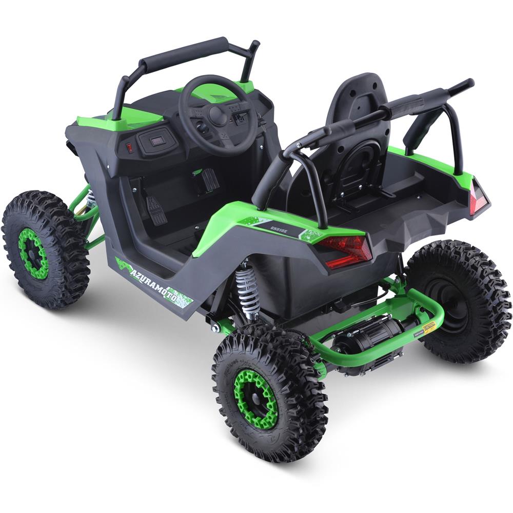 mototec raider 48v 1200w full suspension kids utv