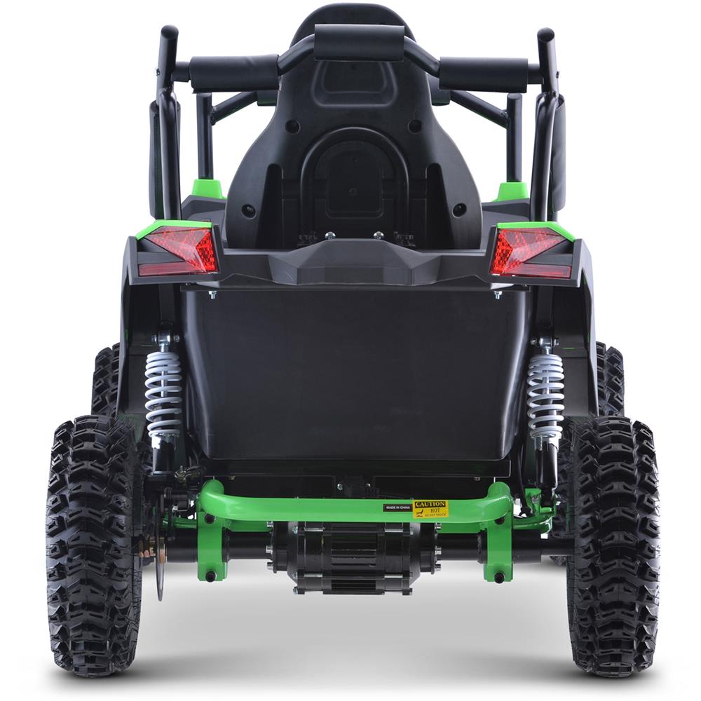 mototec raider 48v 1200w full suspension kids utv
