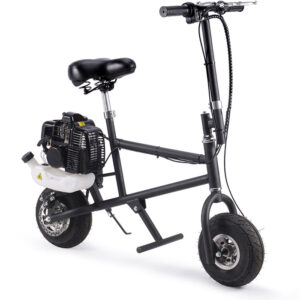 mototec 49cc black v1 gas mini bike