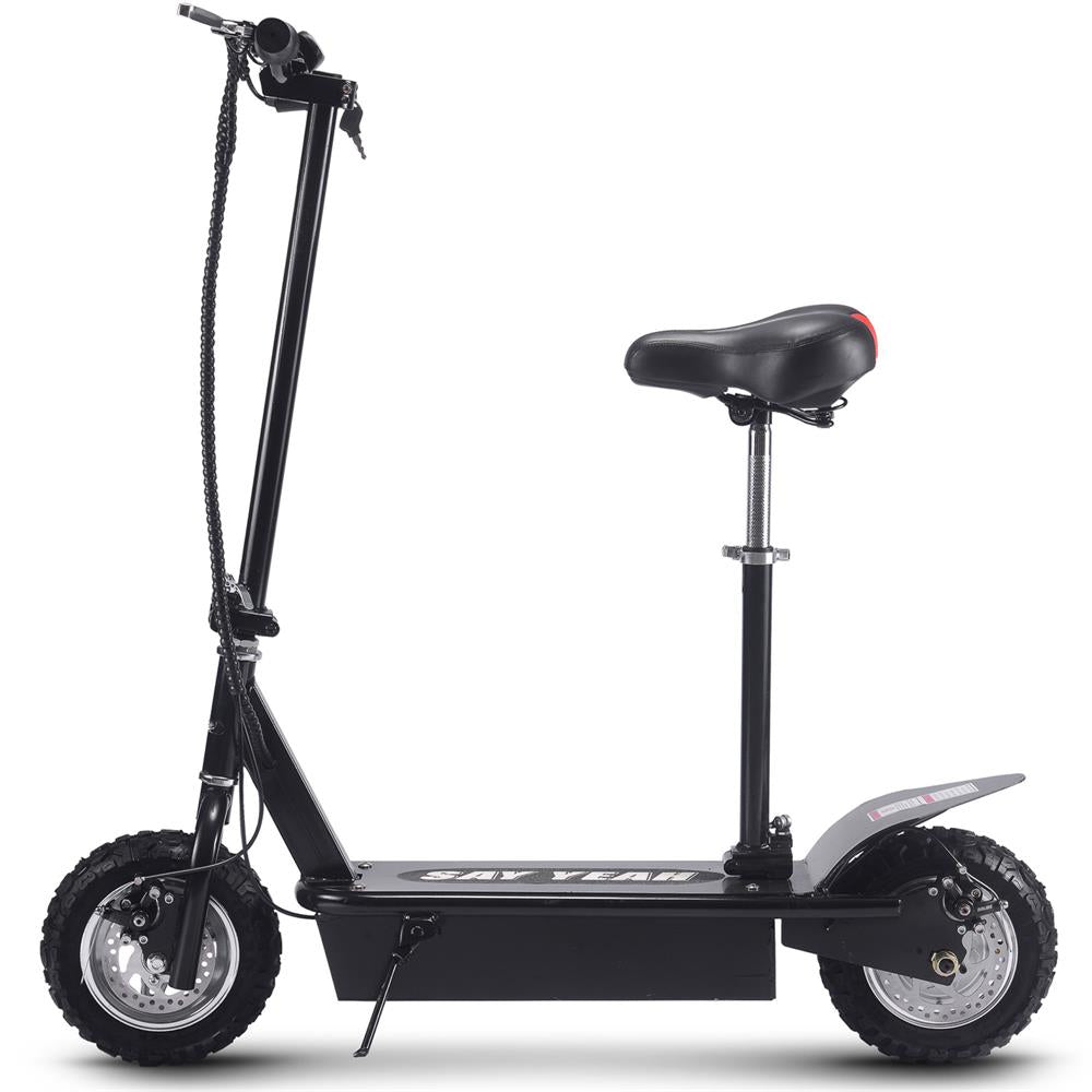 mototec say yeah 500w 36v electric scooter black mototec say yeah 500w 36v electric scooter black