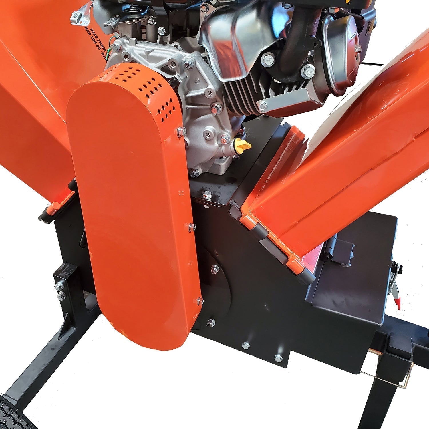 detail k2 6 inch 14 hp cyclonic chipper shredder with electric starter – opc506e