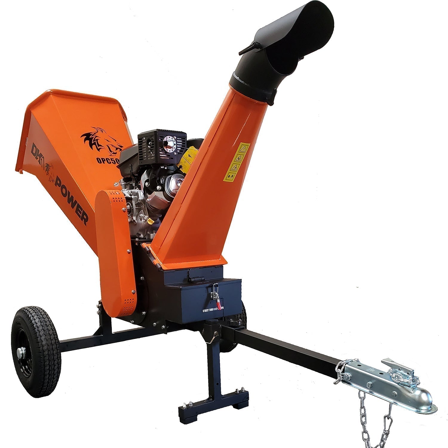 detail k2 6 inch 14 hp cyclonic chipper shredder – opc506