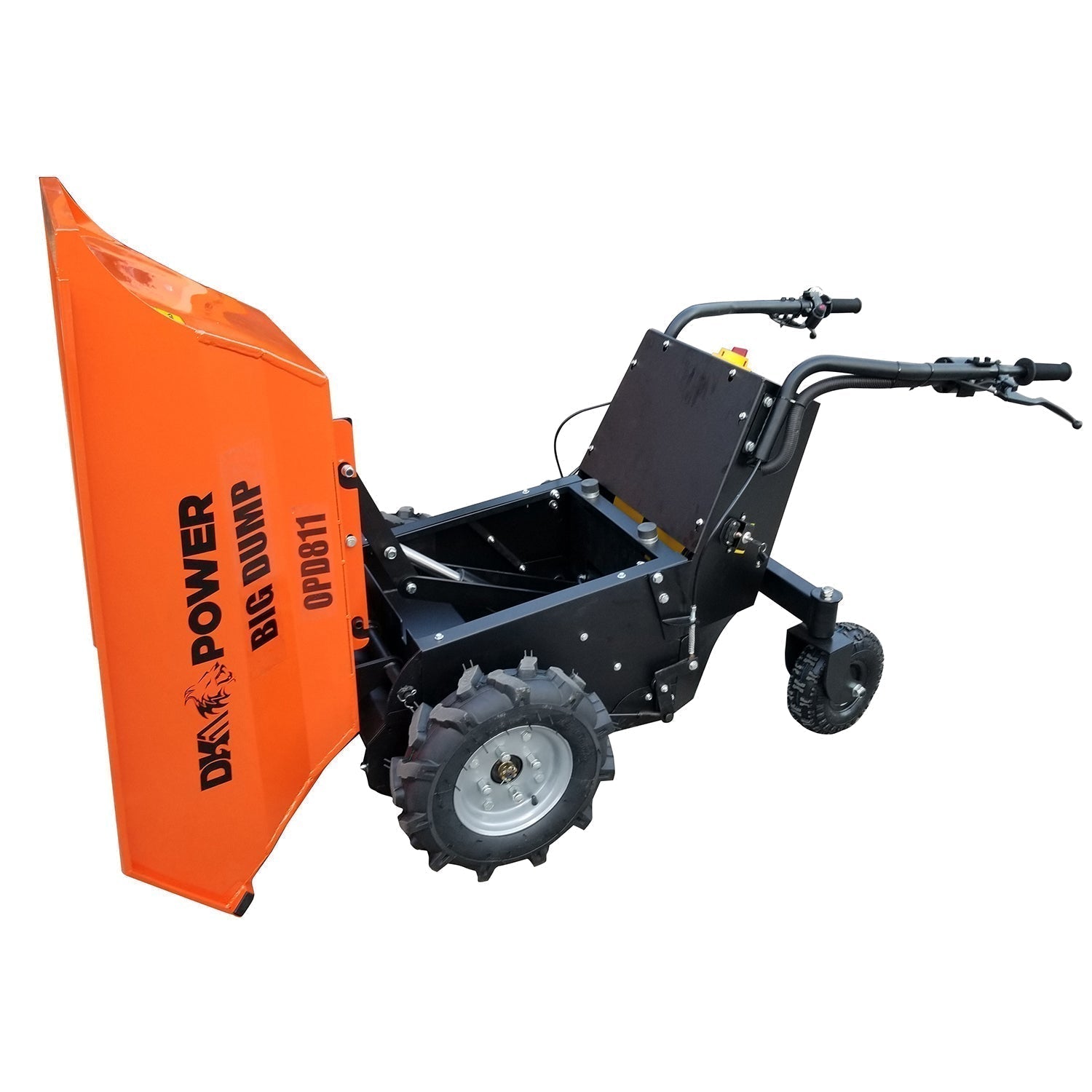 detail k2 big dump 1100 pound electric power dump cart – opd811 detail k2 big dump 1100 pound electric power dump cart – opd811