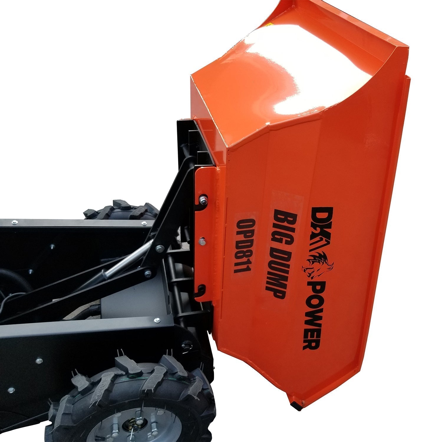 detail k2 big dump 1100 pound electric power dump cart – opd811 detail k2 big dump 1100 pound electric power dump cart – opd811