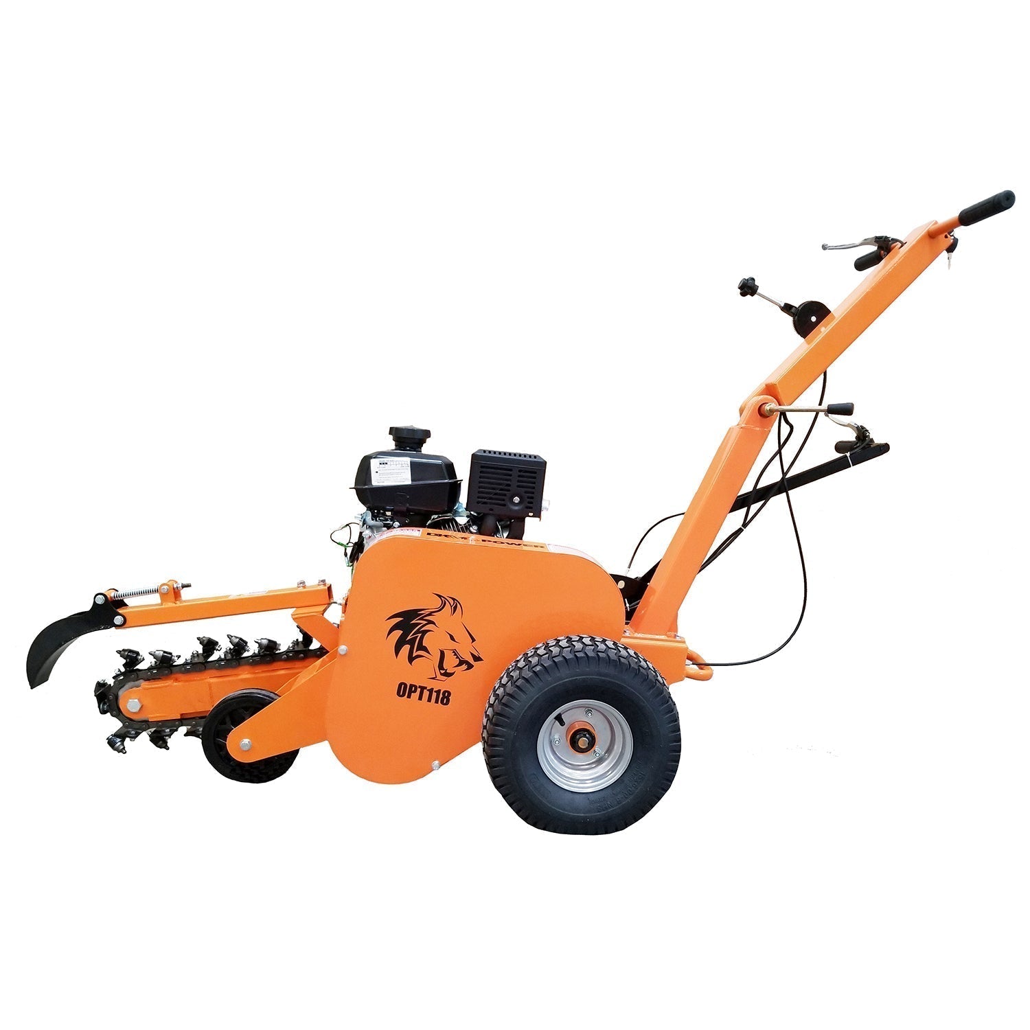 detail k2 18 inch 7 hp trencher – opt118 detail k2 18 inch 7 hp trencher – opt118