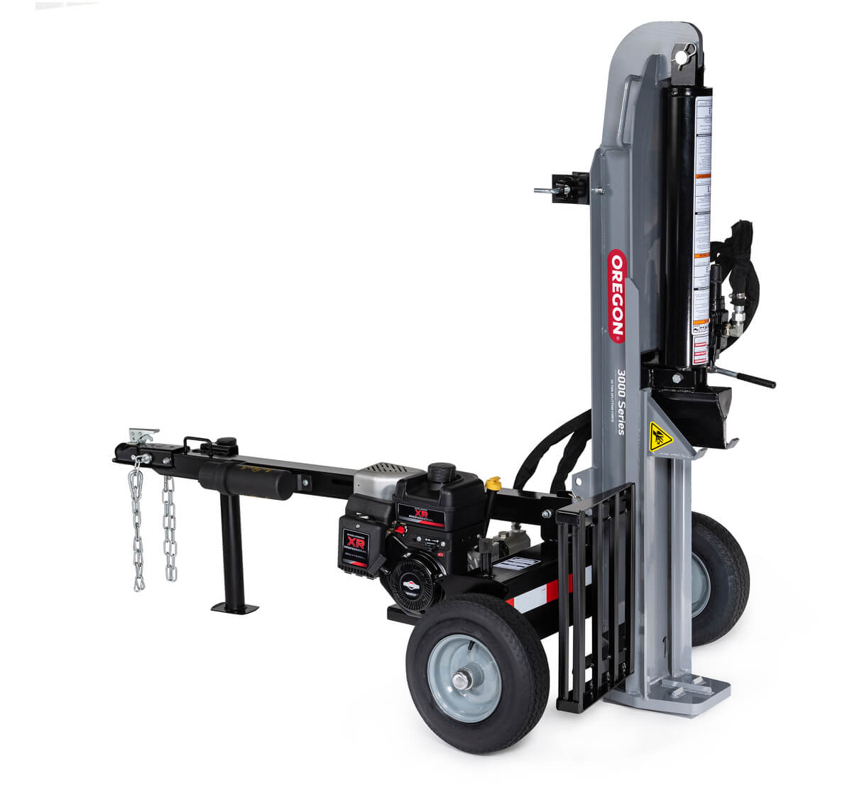 oregon® 30 ton 250cc briggs & stratton horizontal / vertical log splitter (or30tbs 1)