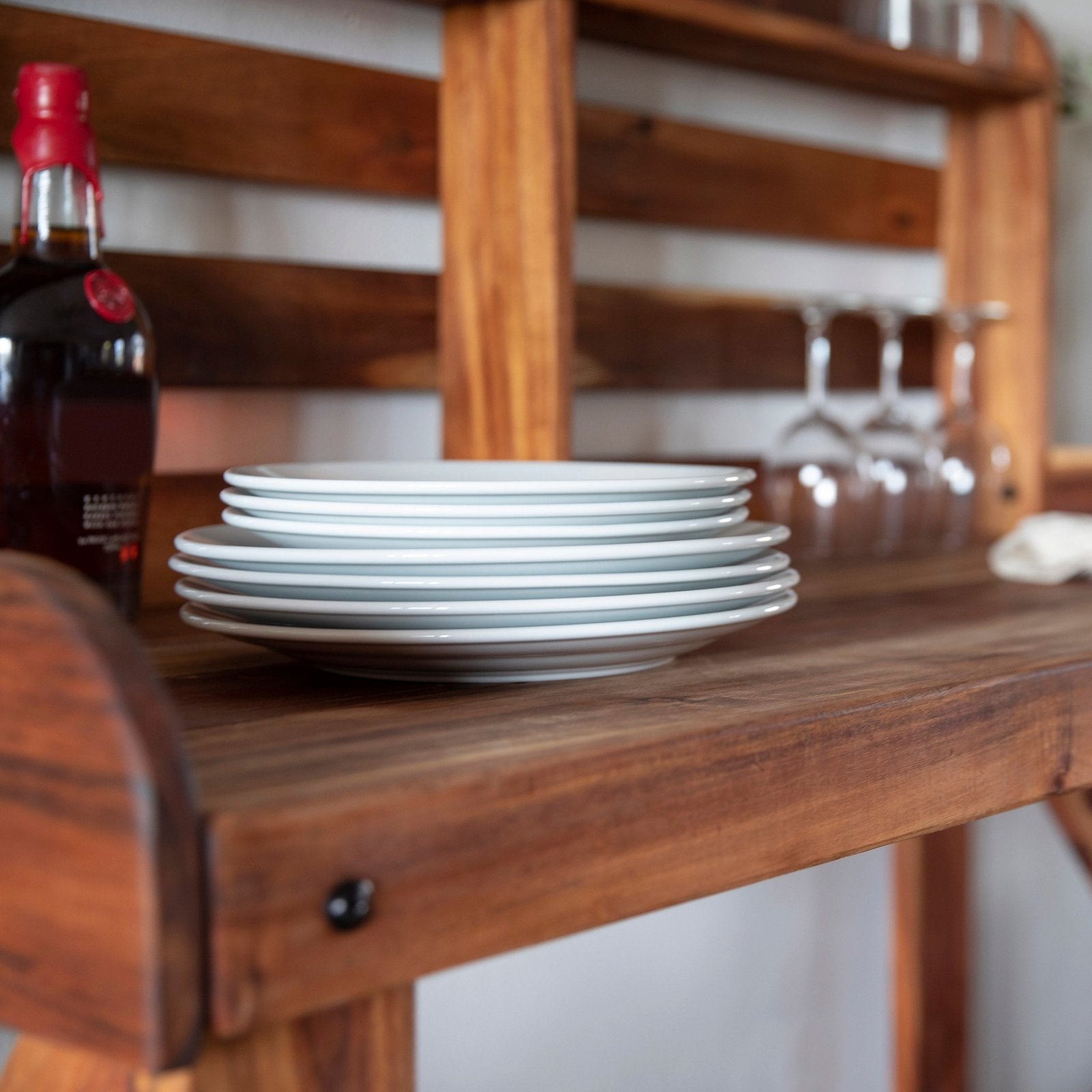 potting table/bench/serving bar – acacia wood