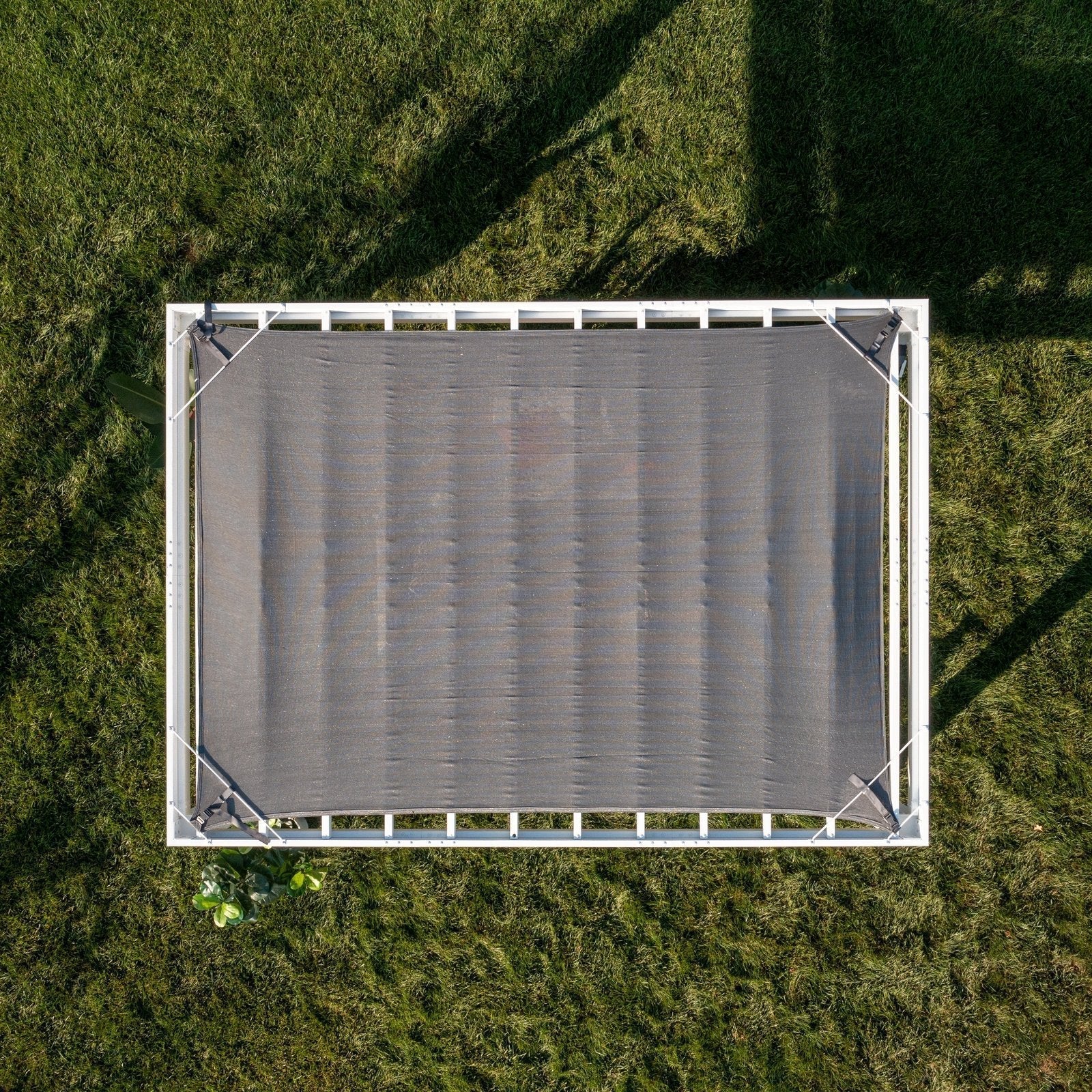 14×12 windham modern steel pergola with sail shade soft canopy 14×12 windham modern steel pergola with sail shade soft canopy