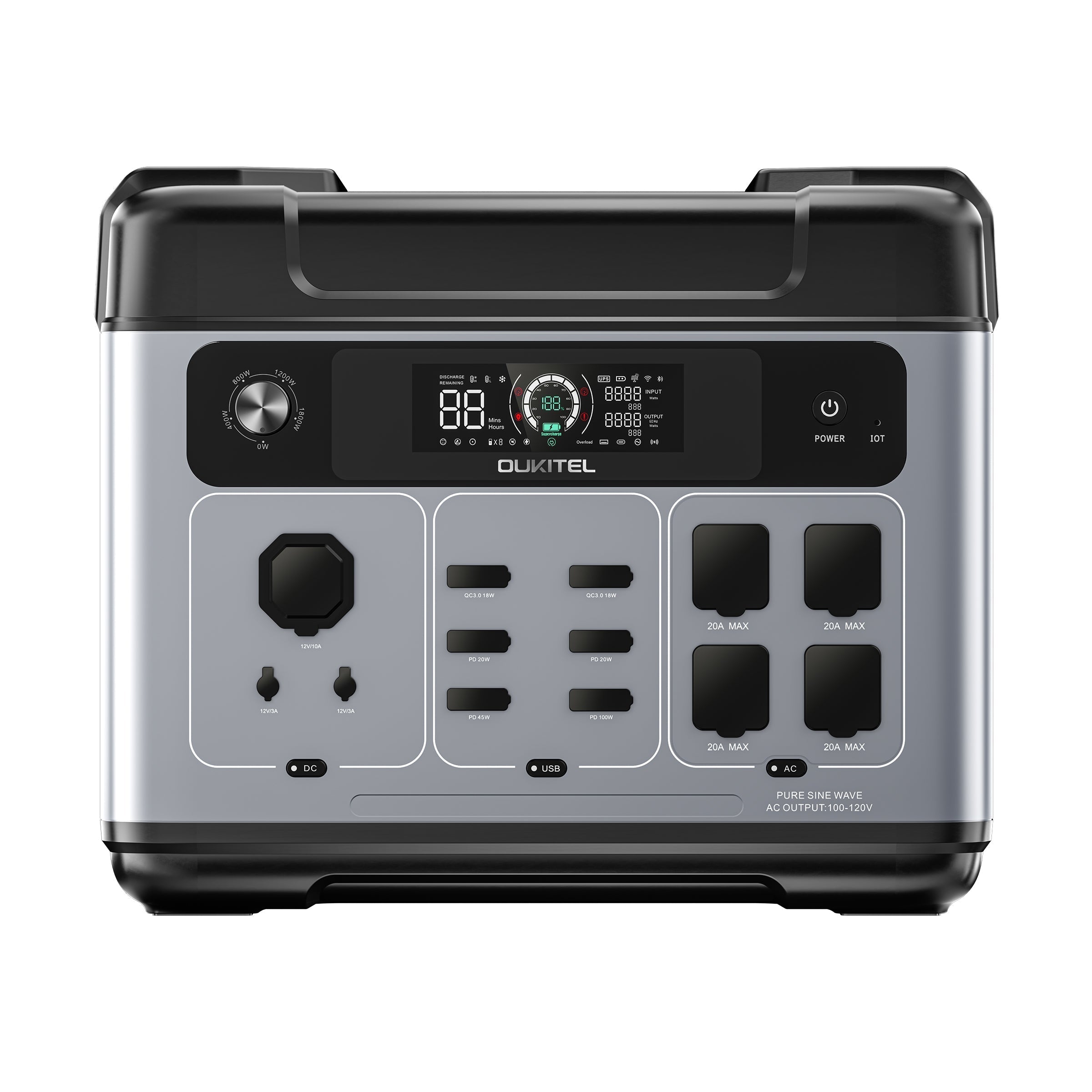 oukitel p2001 plus+2*200w solar generator P2001Plus_4646abfa-3c8f-44b1-8b37-b72e0ba31c8d