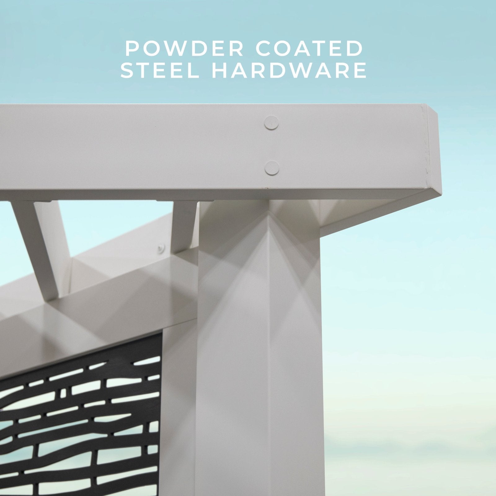ridgedale modern steel cabana pergola with conversational seating ridgedale modern steel cabana pergola with conversational seating