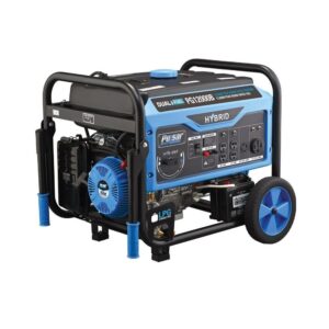 pulsar generator 120/240v 457cc 4 stroke dual fuel portable