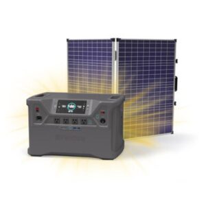 patriot power solar generator 2000x & solar panel