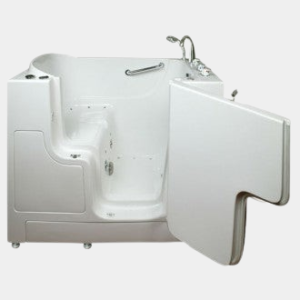 premium wheelchair transfer walk in bathtub