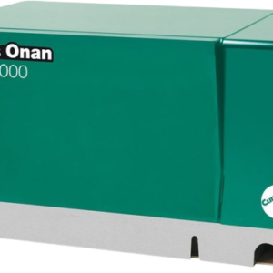 cummins onan qg 7000 7kw efi rv generator 7hgjaa 97 rv gas single phase 120 volt air cooled 30a & 30a breaker new