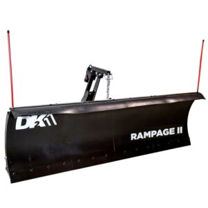 detail k2 rampage ii elite – 82 x 19 custom mount snow plow kit – ramp8219elt