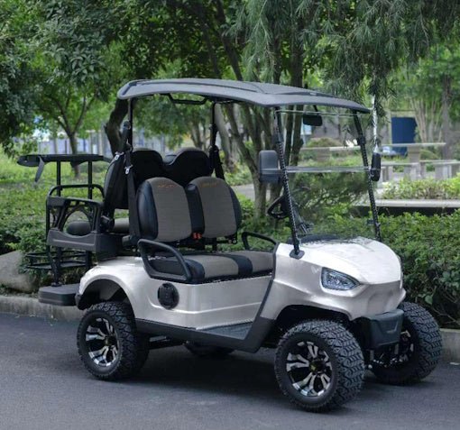 48v electric golf cart 4 seater renegade light edition utility golf utv – light edition – silver