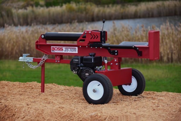 boss industrial 25 ton horizontal vertical gas wood splitter (wd25t) boss industrial 25 ton horizontal vertical gas wood splitter (wd25t)