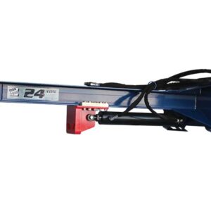 24 ton iron & oak upside down skid steer log splitter attachment (smh2419)
