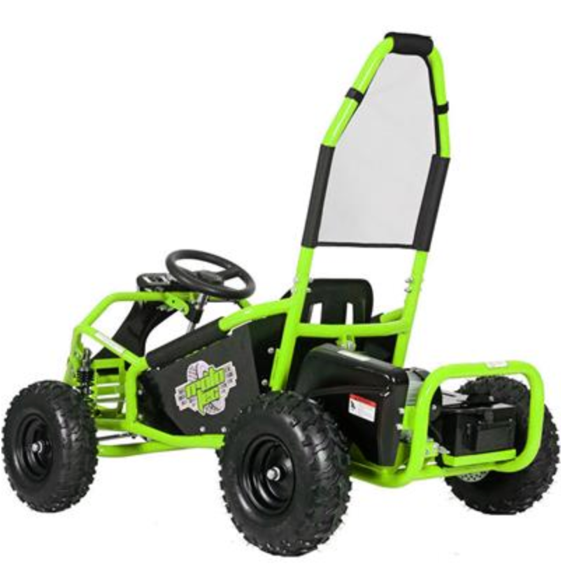mototec mud kids electric 48v 1000w go kart w full suspension