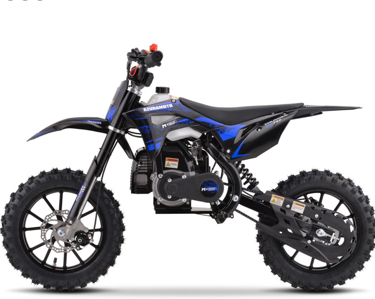 mototec thunder 50cc 2 stroke kids gas dirt bike