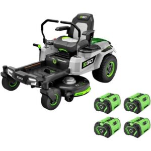 ego power+ 42″ zero turn riding mower zt4204l