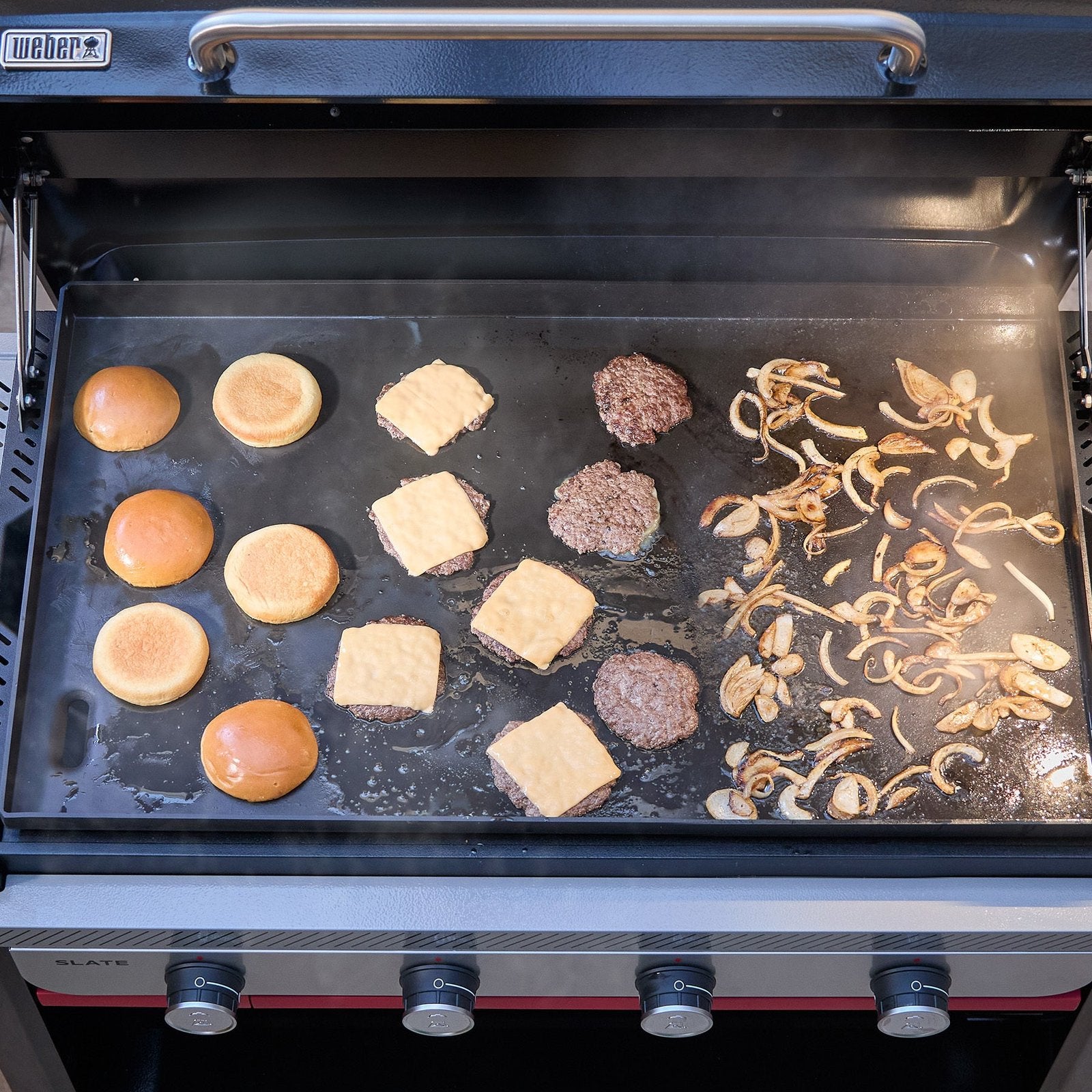 slate® 36” rust resistant griddle with closed cabinet slate® 36” rust resistant griddle with closed cabinet