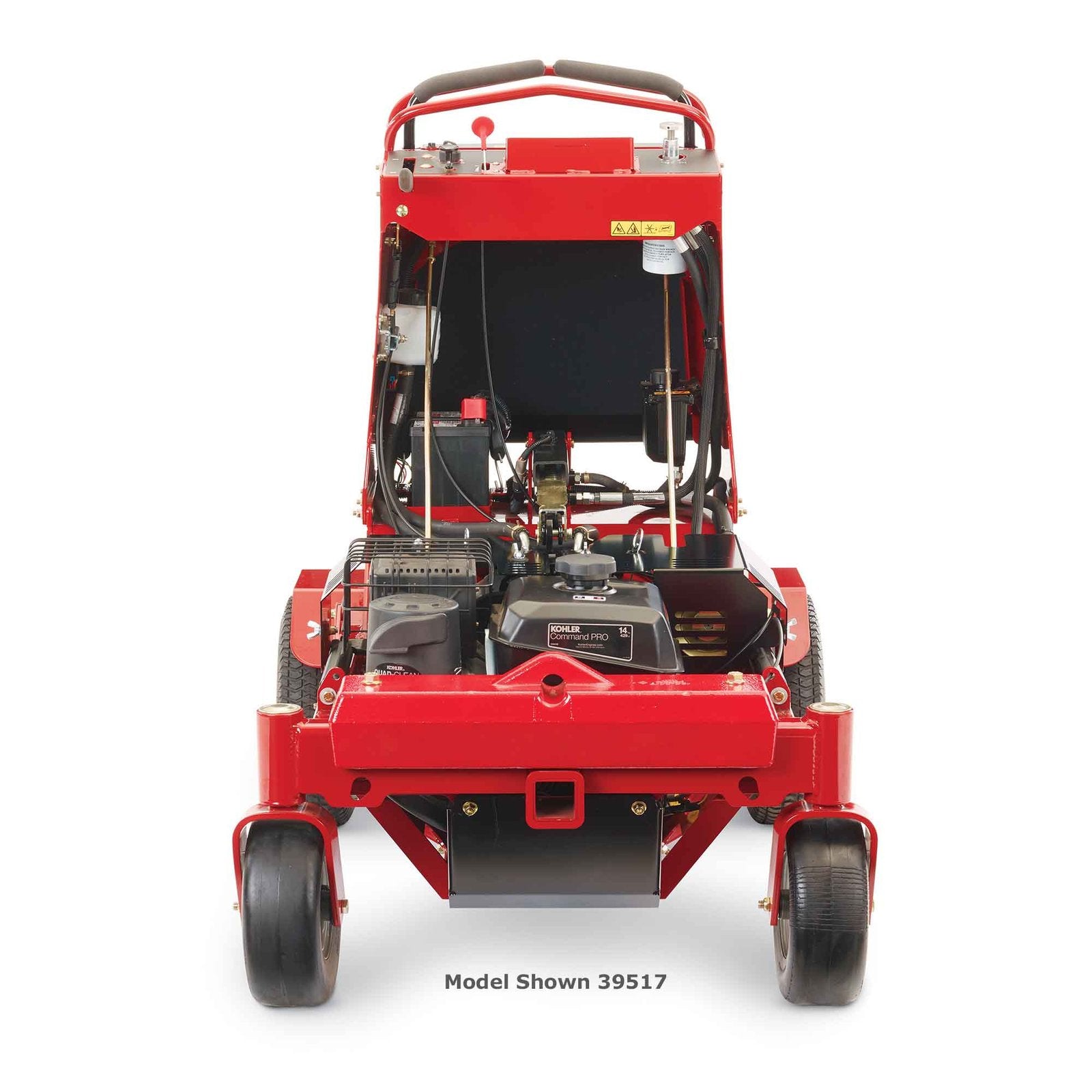 24 in. (61 cm) stand on aerator 24 in. (61 cm) stand on aerator