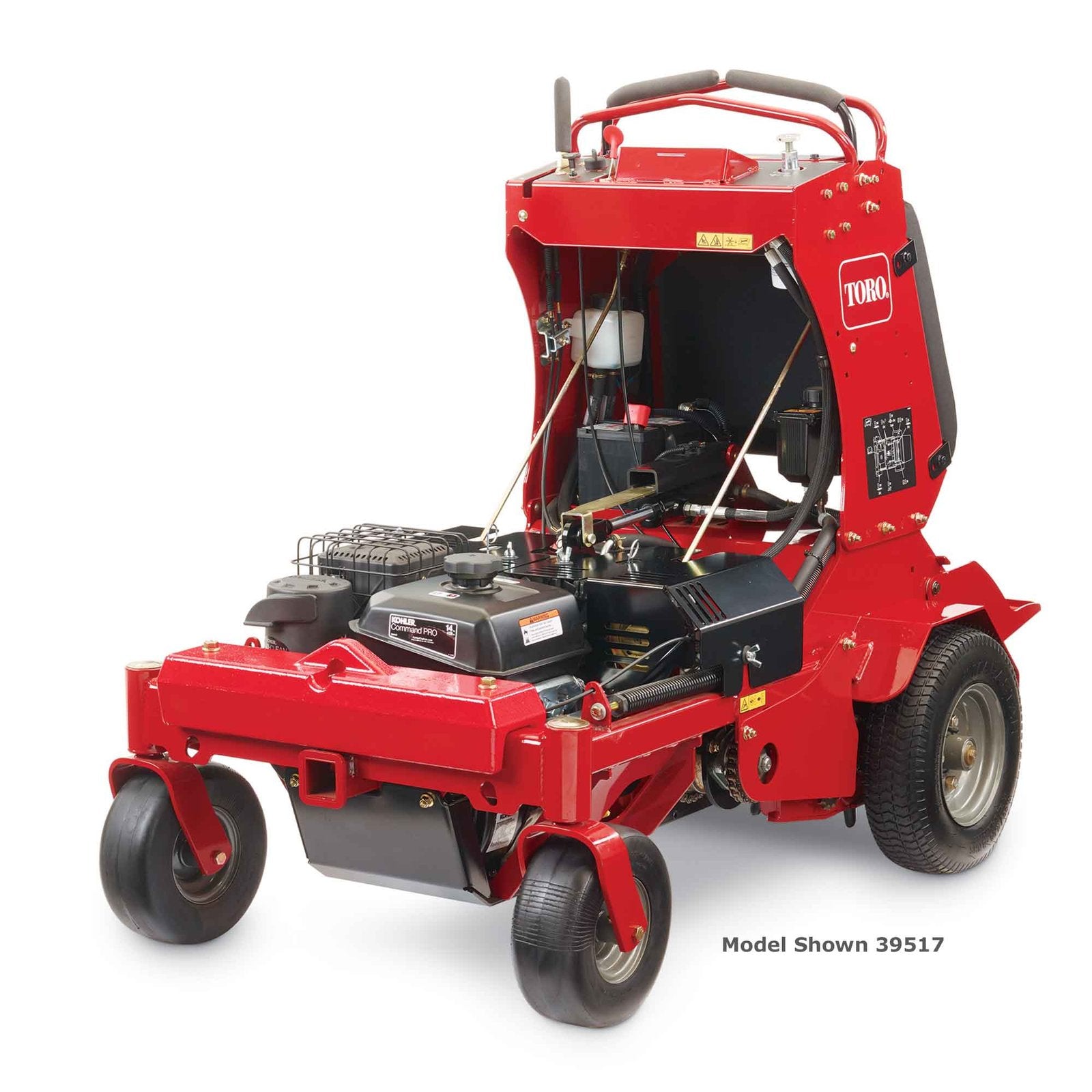 24 in. (61 cm) stand on aerator 24 in. (61 cm) stand on aerator