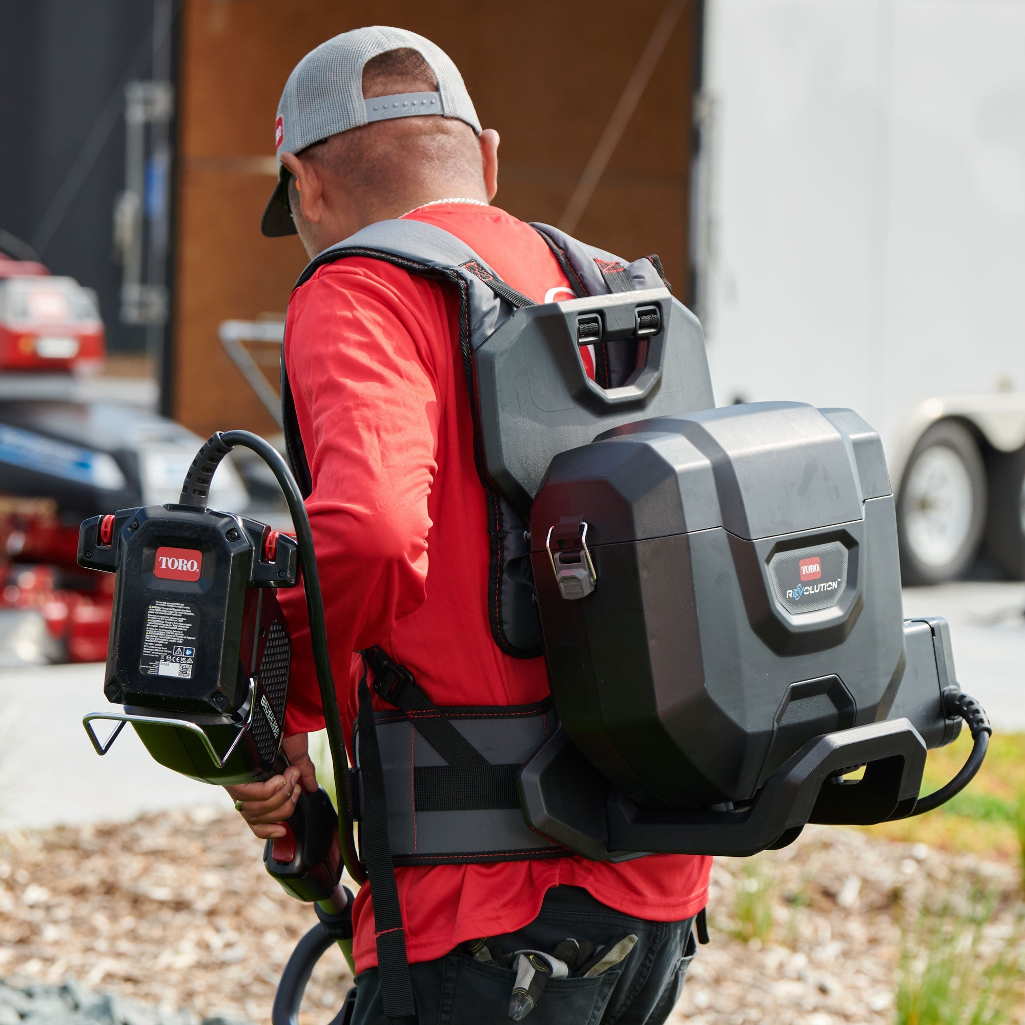 60v max* revolution® backpack battery not included 60V MAX* Revolution® Backpack - Battery Not Included