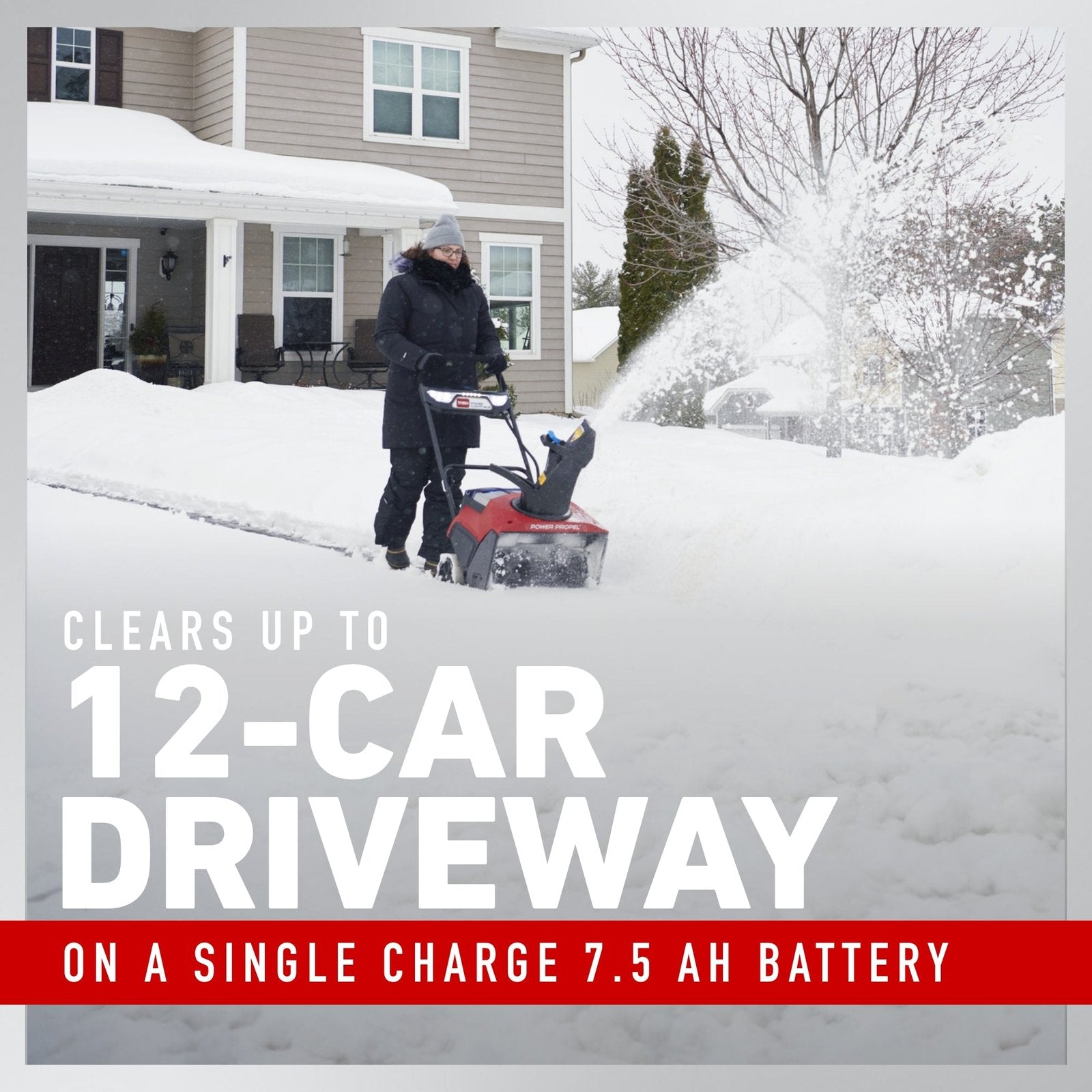 60v max* 21 in. (53 cm) power clear® self propel commercial single stage snow blower – battery not included 60v max* 21 in. (53 cm) power clear® self propel commercial single stage snow blower – battery not included