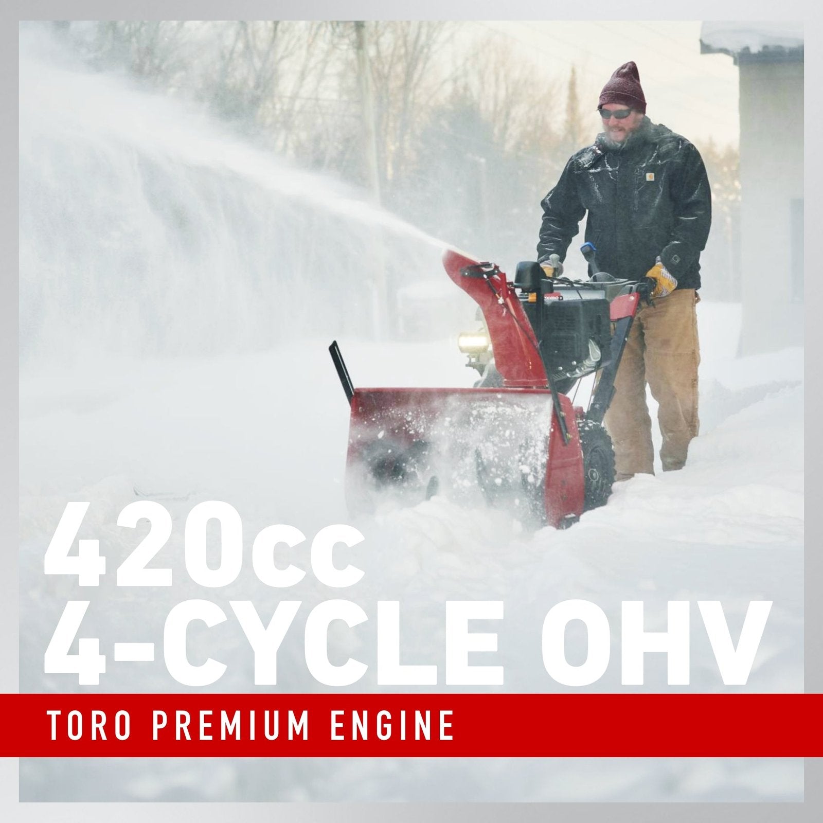 32 in. (81 cm) power max® hd 1432 ohxe commercial two stage gas snow blower 32 in. (81 cm) power max® hd 1432 ohxe commercial two stage gas snow blower