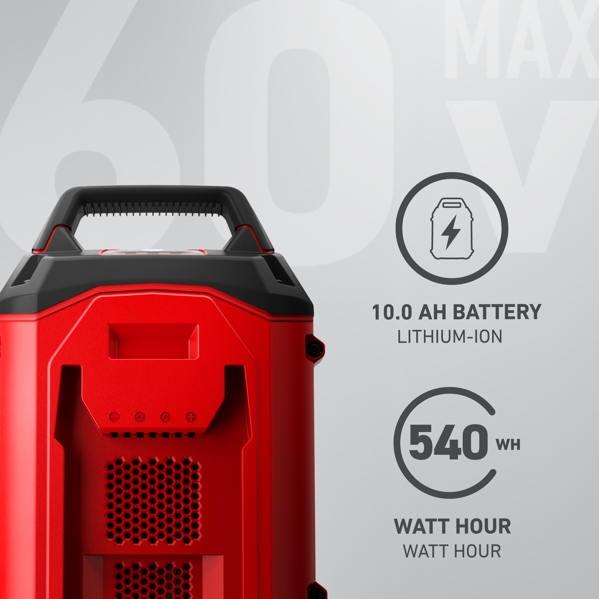60v max* flex force 10.0 ah lithium ion battery 60V Max* Flex-Force 10.0 Ah Lithium-Ion Battery