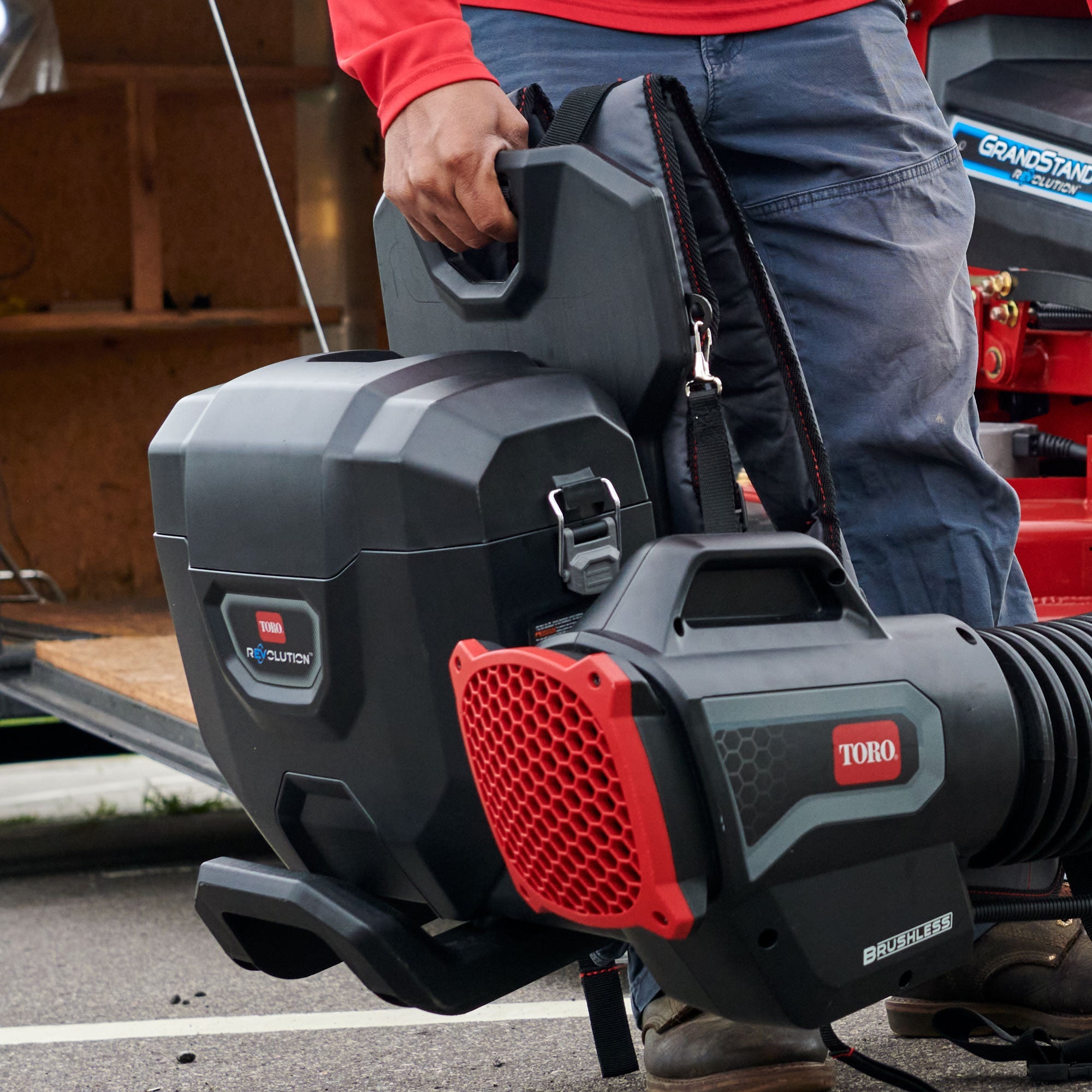 60v max* revolution® backpack battery not included 60V MAX* Revolution® Backpack - Battery Not Included