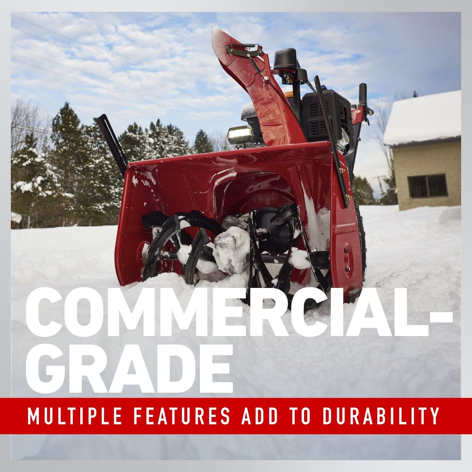 32 in. (81 cm) power max® hd 1432 ohxe commercial two stage gas snow blower 32 in. (81 cm) power max® hd 1432 ohxe commercial two stage gas snow blower