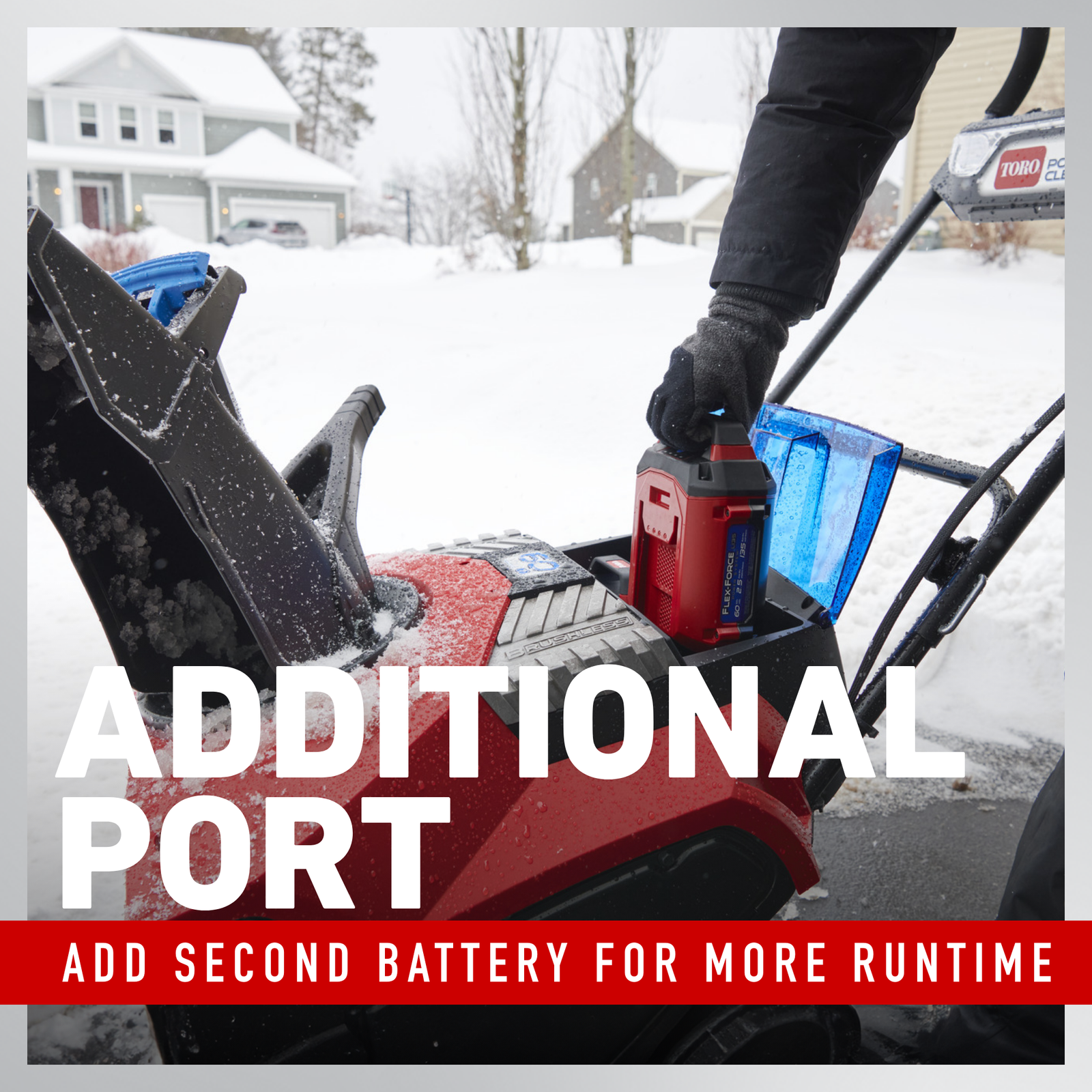 60v max* 21 in. (53 cm) power clear® self propel commercial single stage snow blower – battery not included 60v max* 21 in. (53 cm) power clear® self propel commercial single stage snow blower – battery not included