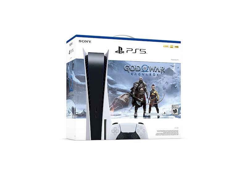sony playstation 5 ps5 blu ray edition god of war ragnarök (jpn plug) console bundle cfij 10004 Sony PlayStation 5 PS5 Blu-ray Edition God of War Ragnarök (JPN Plug) Console Bundle CFIJ-10004