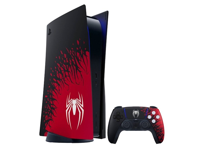 sony playstation 5 ps5 blu ray edition marvel spider man 2 console bundle (us plug) 1000039239 sony playstation 5 ps5 blu ray edition marvel spider man 2 console bundle (us plug) 1000039239