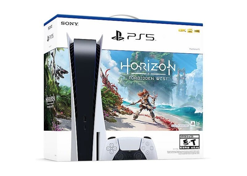 sony playstation 5 ps5 blu ray horizon forbidden west console bundle (us plug) 1000032115 / 1000032000 Sony PlayStation 5 PS5 Blu-ray Horizon Forbidden West Console Bundle (US Plug) 1000032115 / 1000032000