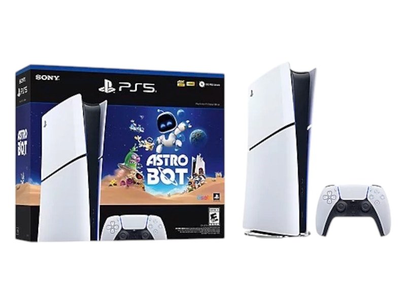 sony playstation 5 ps5 digital astro bot slim console bundle (uk plug) Sony PlayStation 5 PS5 Digital Astro Bot Slim Console Bundle (UK Plug)