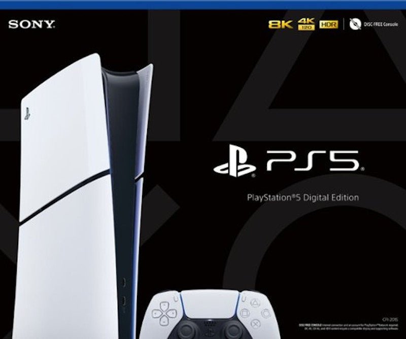 sony playstation 5 ps5 slim digital edition console (us plug) cfi 2015 / cfi 2115 sony playstation 5 ps5 slim digital edition console (us plug) cfi 2015 / cfi 2115